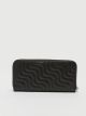 Leather Look Quilted Women Wallet