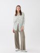Elastic Waist Regular Bell-Bottoms Women's Trousers
