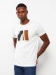 Crew Neck Short Sleeve Combed Cotton Men's T-shirt