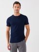 Crew Neck Short Sleeve Combed Cotton Men's T-shirt
