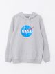 Hooded Long Sleeve Printed Men's Hoodie