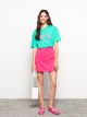 Crew Neck Printed Cotton Women's T-Shirt