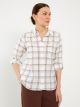 Plaid Long Sleeve Women's Shirt