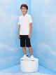 Polo Neck Basic Short Sleeve Boy T-shirt