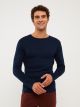 Crew Neck Long Sleeve Men's T-shirt