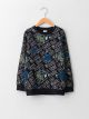 Crew Neck Printed Long Sleeve Boy Sweatshirt