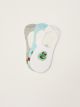 Self Patterned Women's Ballet Socks 3-Pack