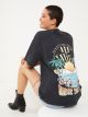 Crew Neck Printed Short Sleeve Oversized T-Shirt