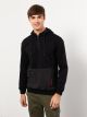 Oversize Hooded Long Sleeve Printed Men's Hoodie