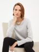 Crew Neck Regular Long Sleeve Women's Tricot Sweater