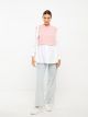 Crew Neck Regular Long Sleeve Oversize Women's Tunic