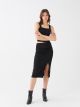 Women's Pencil Skirt With Elastic Waist