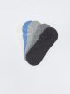 Patterned Women's Booties Socks 5-Pack