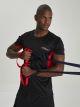 Crew Neck Short Sleeve Color Block Men's Sports T-Shirt