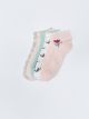 Patterned Women's Booties Socks 5-Pack
