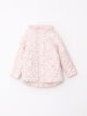 Hooded Printed Girl Coat