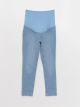 Boyfriend Fit Maternity Jean Pants With Tummy Paneled
