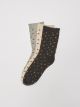 Floral Women's Crew Socks 3-Pack