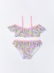 Flexible Fabric Baby Girl Bikini Set