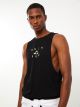 Crew Neck Printed Men's Sleeveless T-Shirt