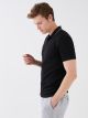 Polo Neck Short Sleeve Men's T-Shirt