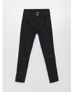 Ripped Detailed Girl Jean Trousers