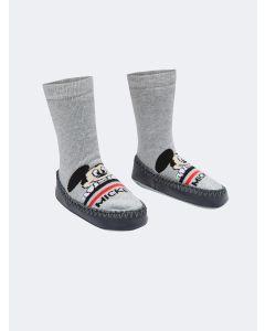Mickey Mouse Patterned Baby Boy Home Socks