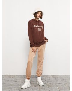 Women's Elastic Waist Regular Jogger Sweatpants