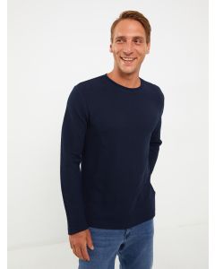 Crew Neck Long Sleeve Men's Sweatshirt