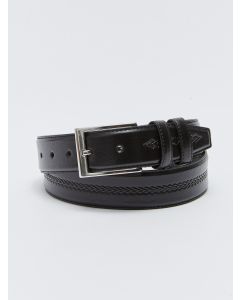 Leather Look Mens Chino Belt
