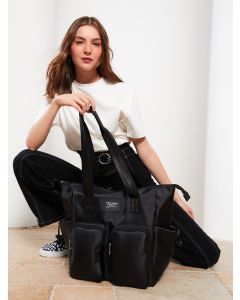 Leather Look Women's Sports Bag