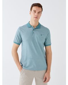 Polo Neck Short Sleeve Men's T-Shirt