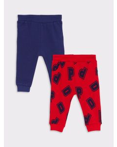 Elastic Waist Baby Boy Trousers 2-Pack