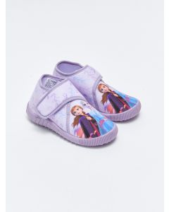 Frozen Licensed Velcro Slippers for Girl Child