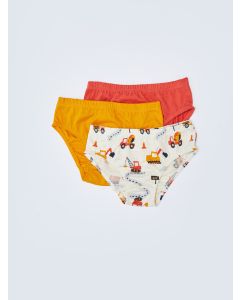 Elastic Waist Baby Boy Panties 3 Pcs