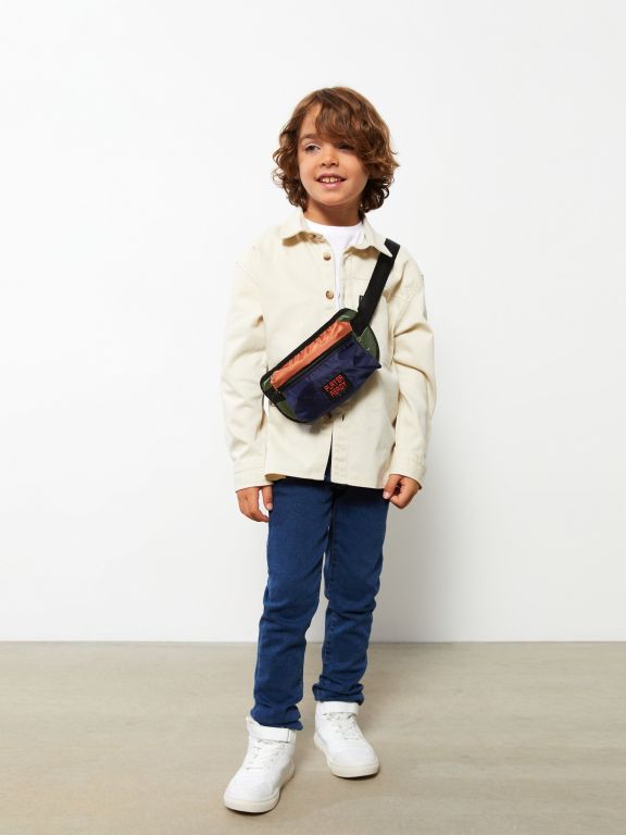 Comfortable Fit Gabardine Boy Shirt