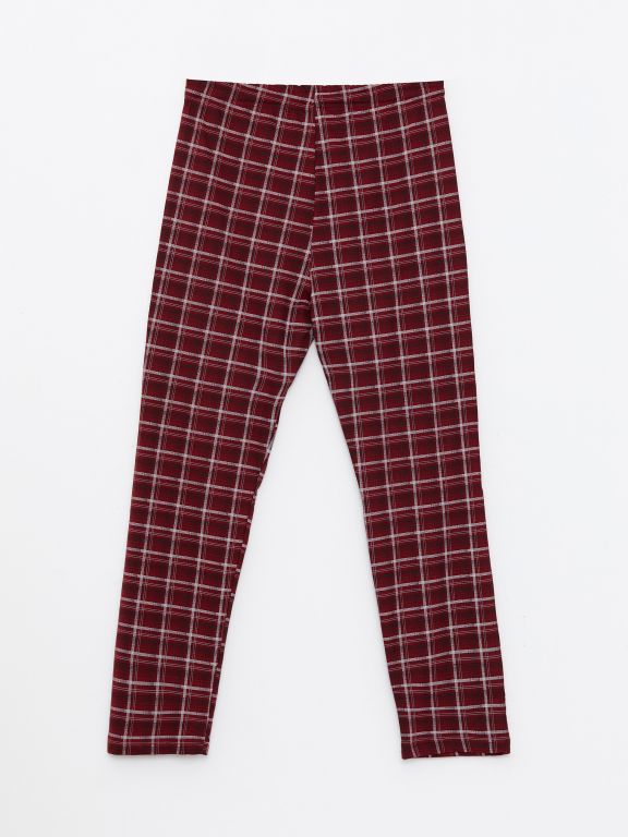 Standard Fit Plaid Men's Pajama Bottoms