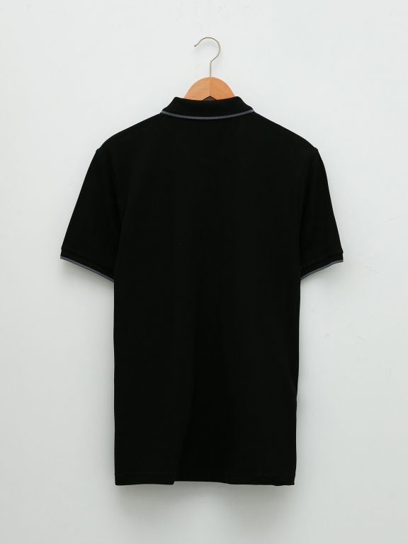 Polo Neck Short Sleeve Pike Men's T-shirt