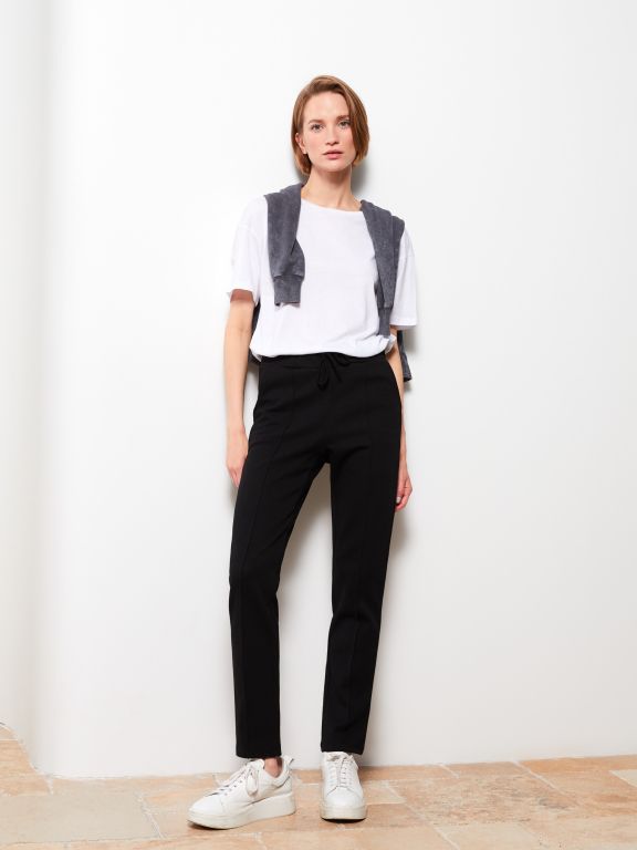 Women's Elastic Waist Regular Sweatpants