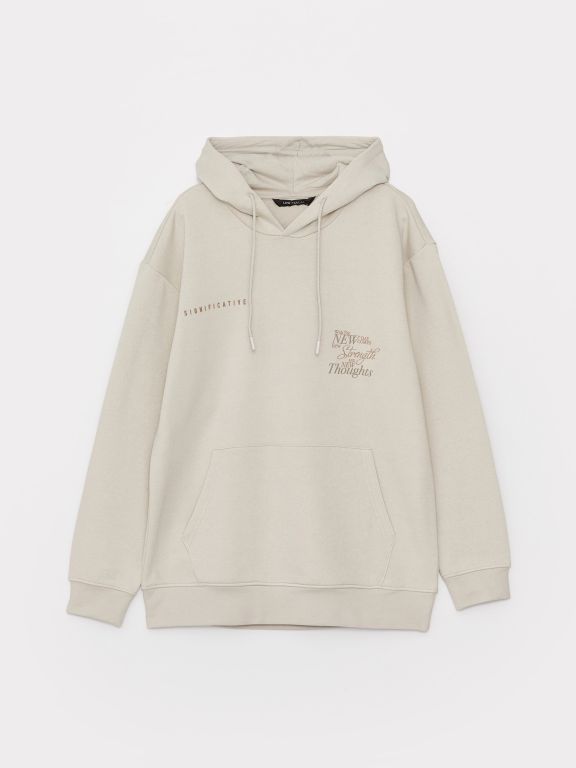 Hoodie Printed Long Sleeve Men's Hoodie