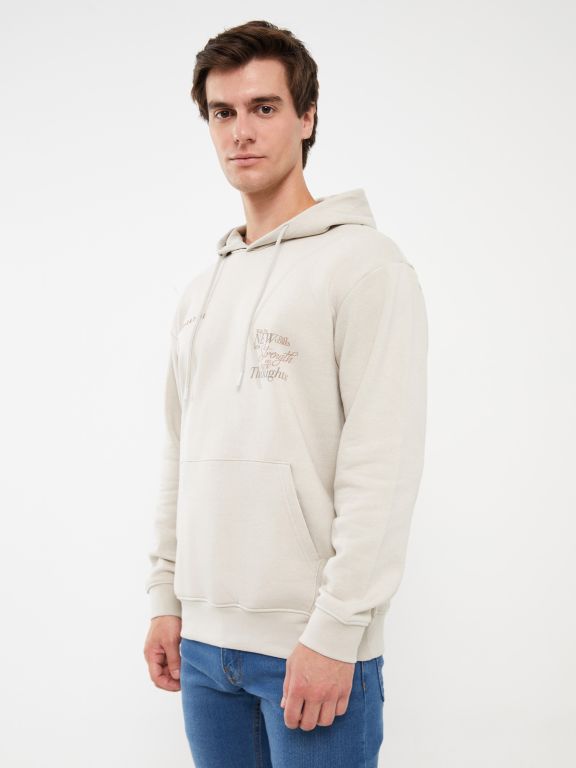 Hoodie Printed Long Sleeve Men's Hoodie