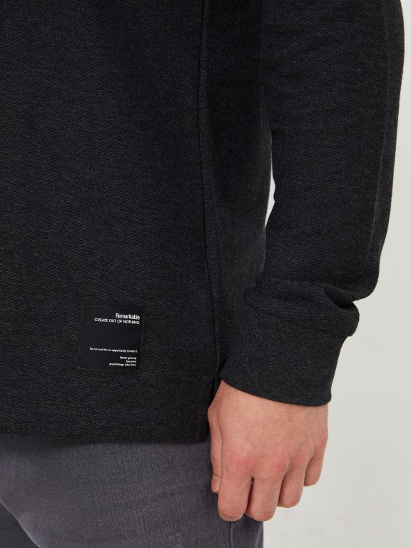 Crew Neck Long Sleeve Men's T-shirt