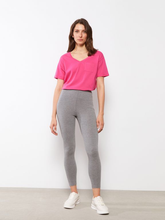 Women's Elastic Waist Regular Tights