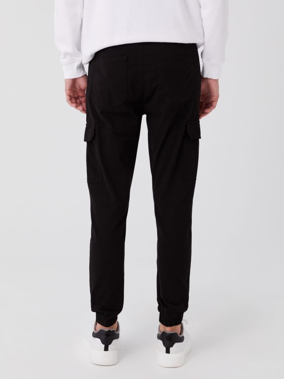 Slim Fit Gabardine Men's Jogger Trousers