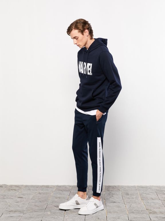 Slim Fit Printed Men's Jogger Sweatpants