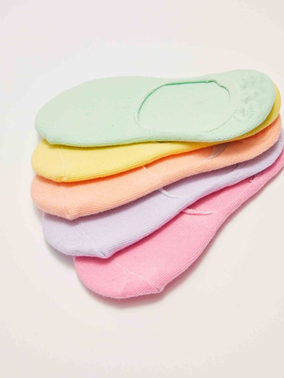 Basic Girl Ballet Socks 5 Pack