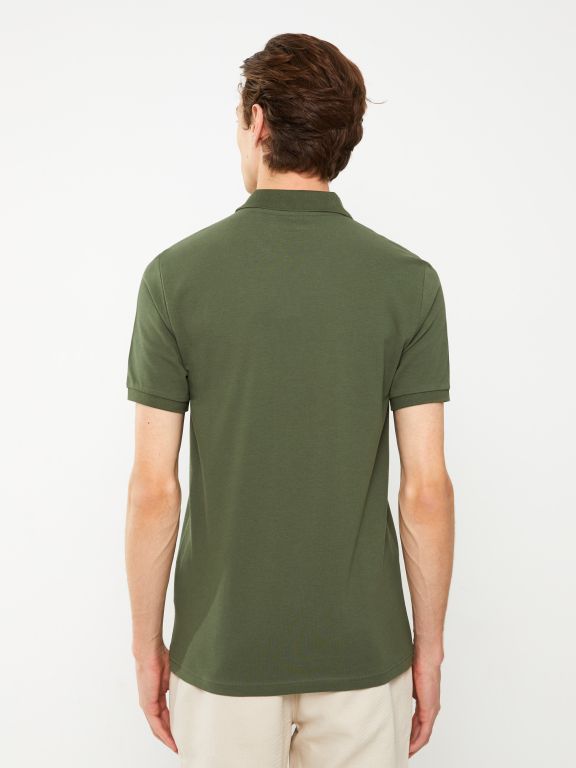 Polo Neck Short Sleeve Pike Men's T-shirt