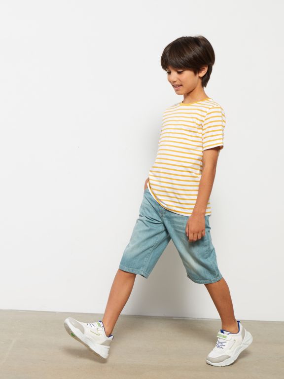 Cotton Basic Boy Jean Roller