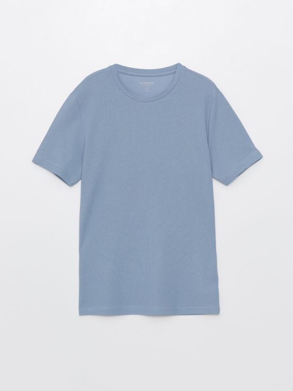 Crew Neck Short Sleeve Men's T-shirt
