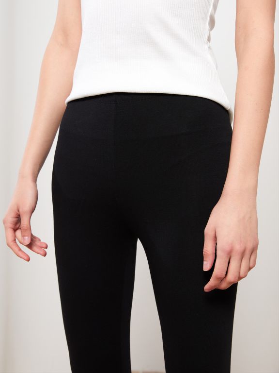 Women's Elastic Waist Regular Tights